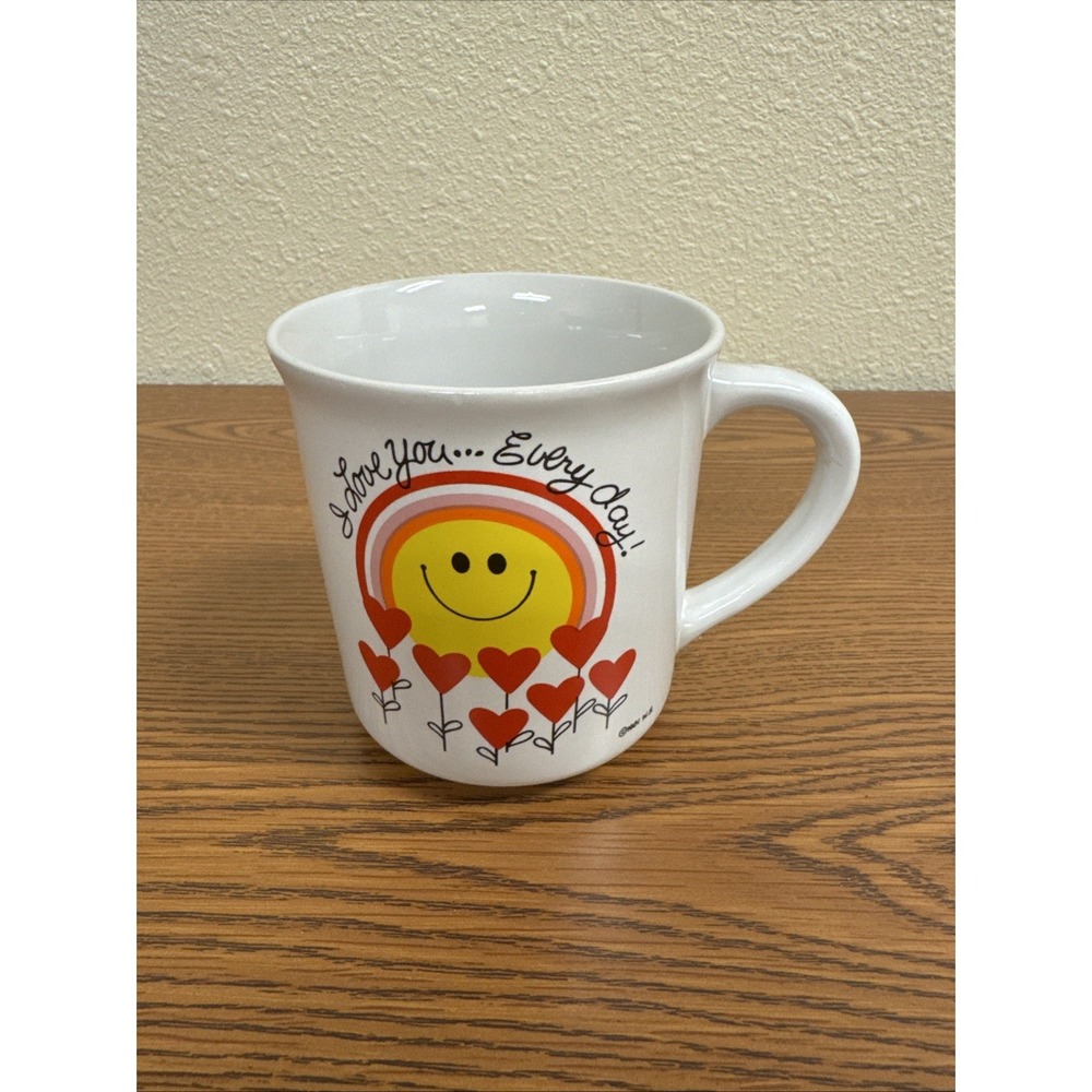 Vintage 1982 Wallace Berrie & Co 'I Love You…Everyday' Mug